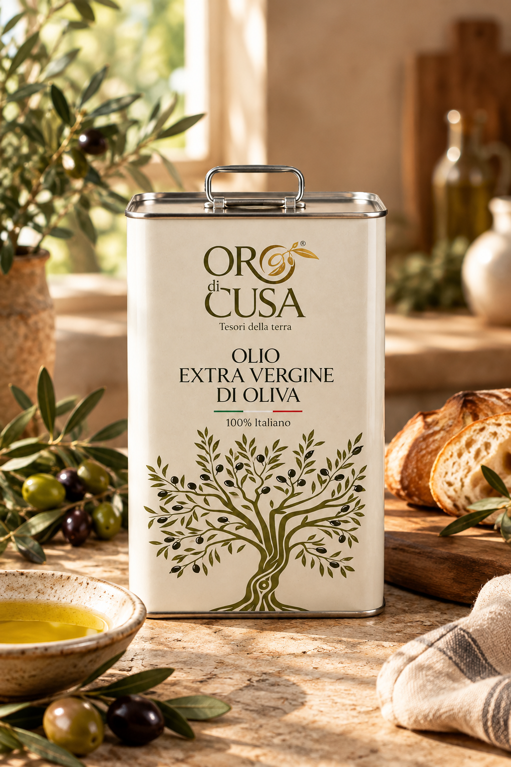 Natives Olivenöl Extra – Nocellara, Direkt aus Sizilien – 5L